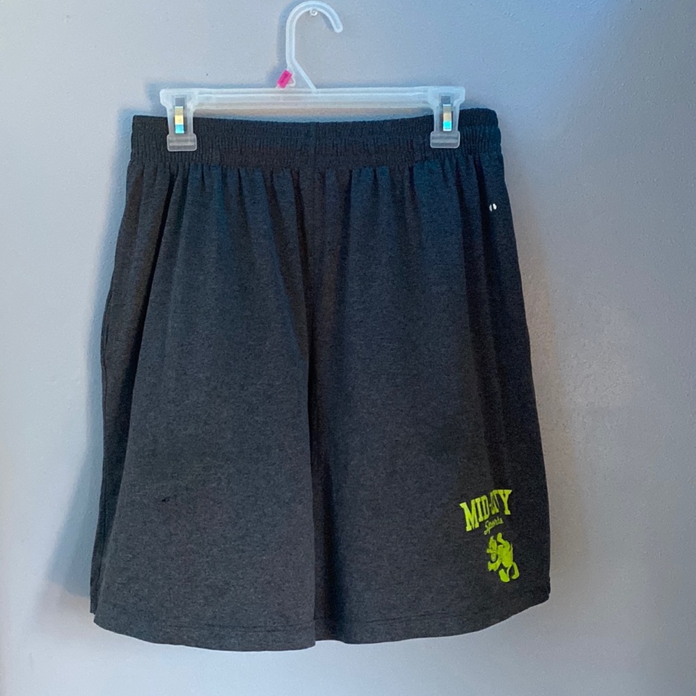 Dark Grey Mid City Sports Shorts